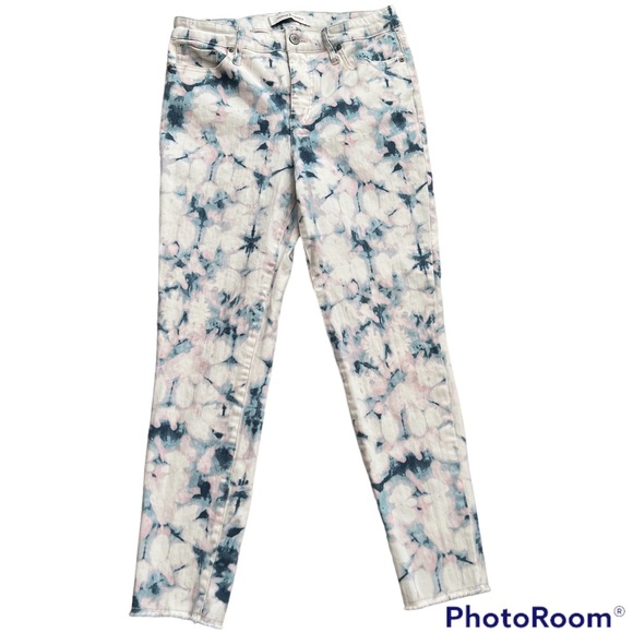Vintage America Denim - VINTAGE AMERICA Vintage High Rise Skinny Ankle tie dye jeans size 6/28